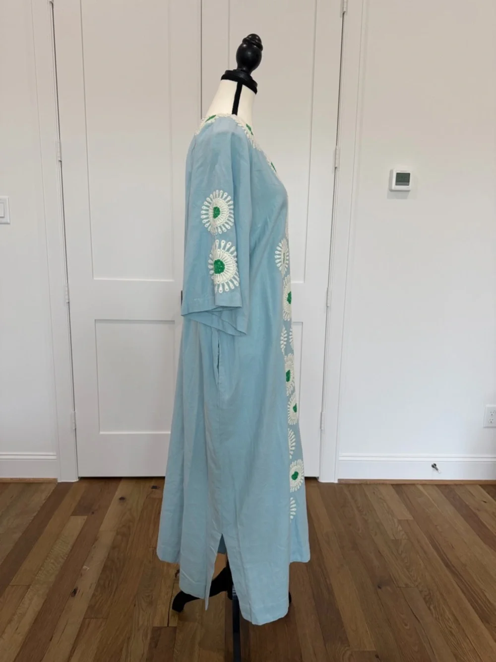 🌸 NWT - Frances Valentine Aster Maxi Caftan Dress - Size 1X 🌸 - Picture 7 of 15